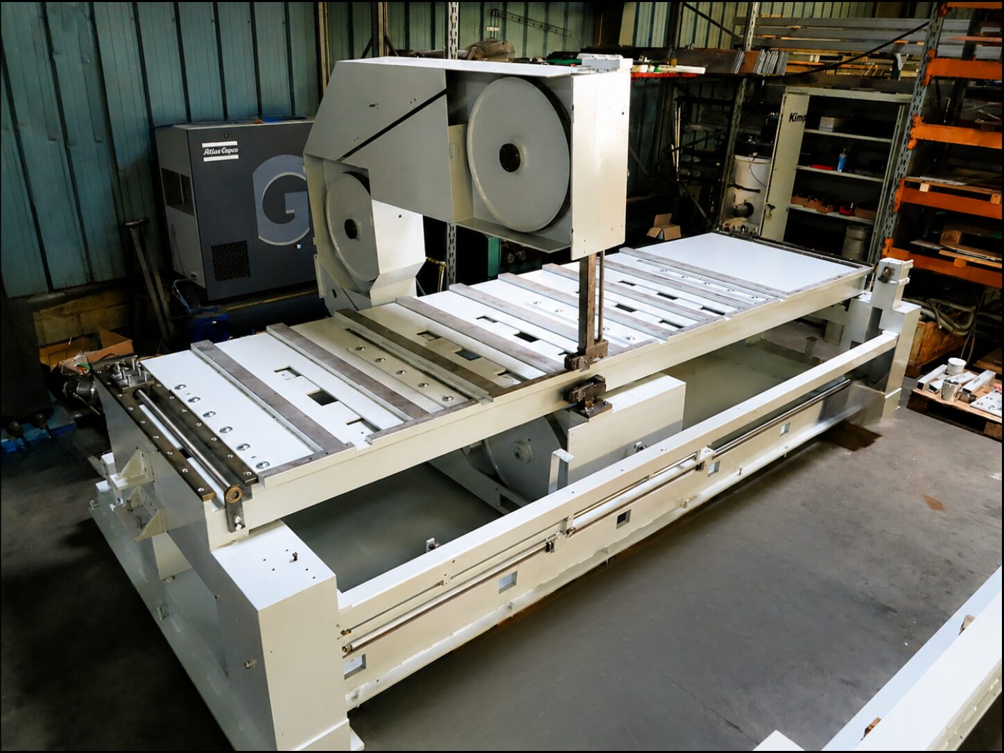 Scie aluminium après rétrofit