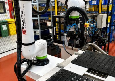 Modernisation d'une cellule robotisée avec robot collaboratif FANUC, taraudeuse automatique et nouvelle interface opérateur